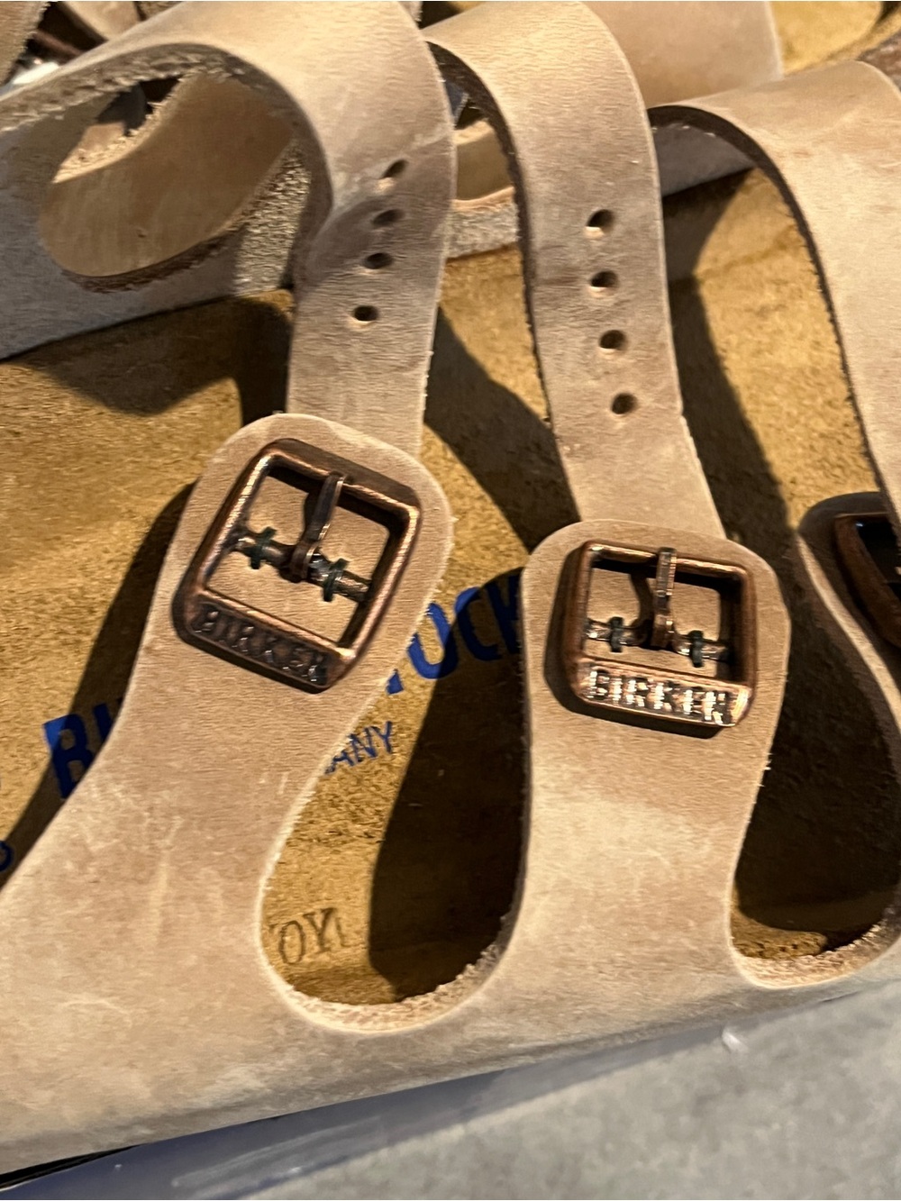Birkenstock Women’s Florida Sandals Tabacco Size 10 US 41 EU - Picture 5 of 16